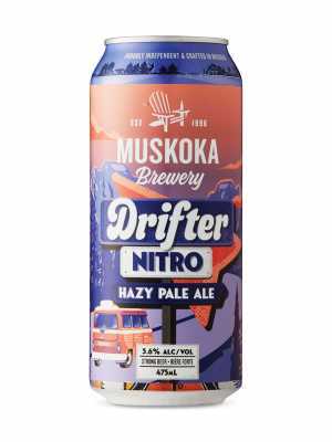 Summer drinks | Muskoka Brewery Nitro Drifter Hazy Pale Ale