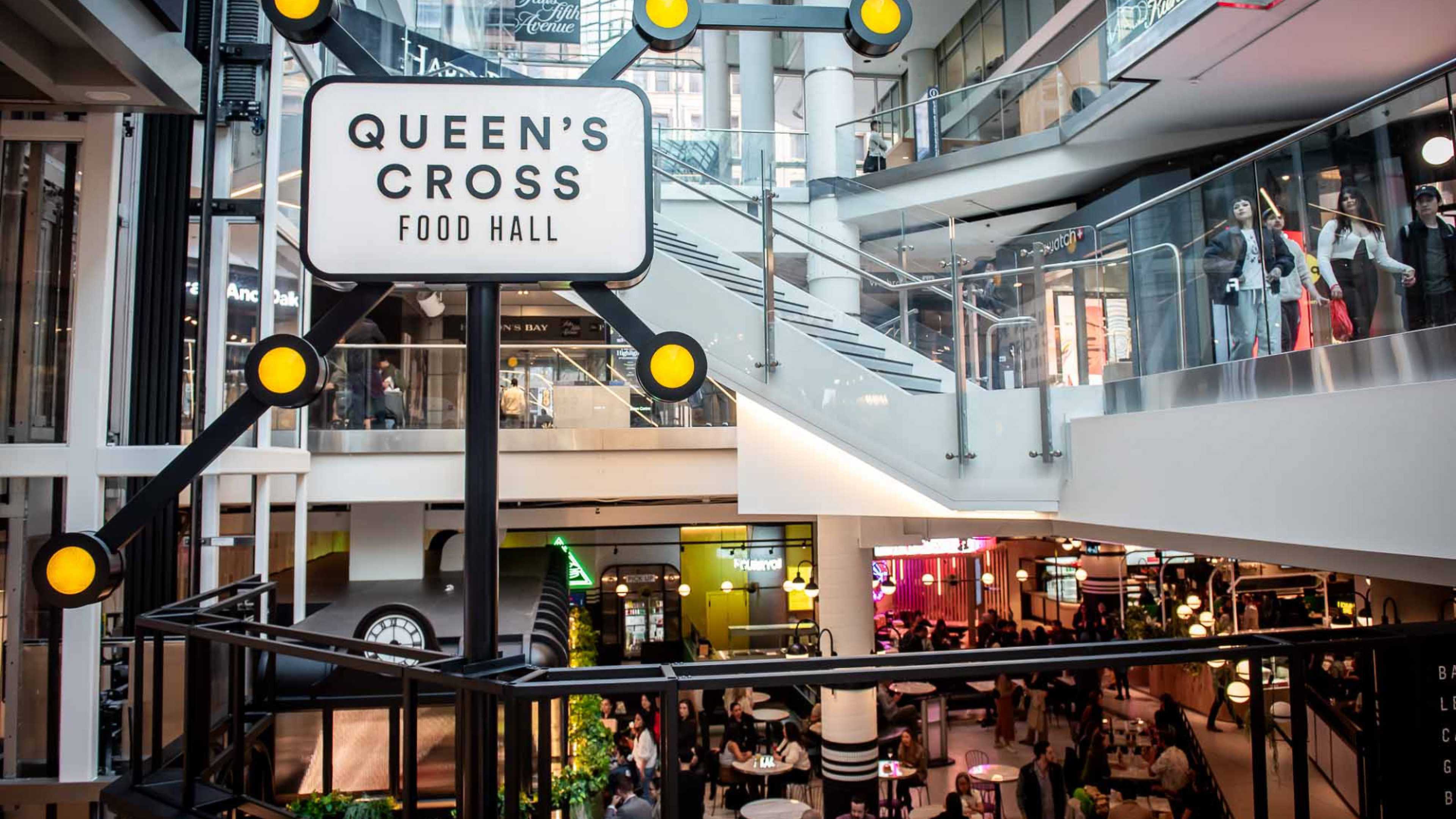 What's on the menu at Queen's Cross Food Hall Foodism TO