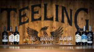 Irish whisky | A lineup of Teeling bottles and tastings