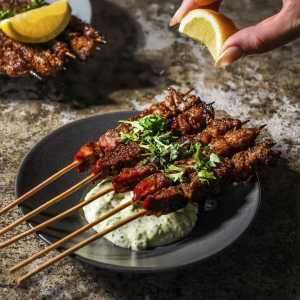 Baro toronto | Grilled lamb skewers Baro toronto | Grilled lamb skewers