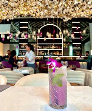 The Laylak cocktail at the eponymous restaurant The Laylak cocktail at the eponymous restaurant