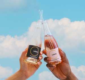 Summer drinks | Cheersing with Saintly The Good Sparkling mini bottles