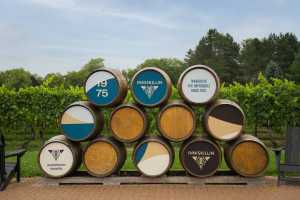 Inniskillin wine barrels