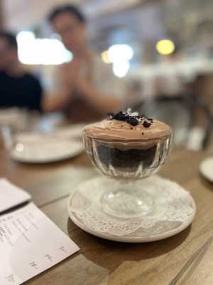 The Rosebud Toronto | A chocolate dessert at the Rosebud