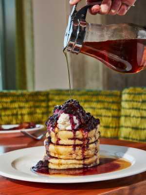 Mildred's Temple Kitchen | Mrs. Biederhof’s Wild Blueberry Buttermilk Pancakes