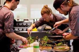 Feast On® | Chefs prep a meal at Sixthirtynine, a fine-dining restaurant in the heart of Oxford County