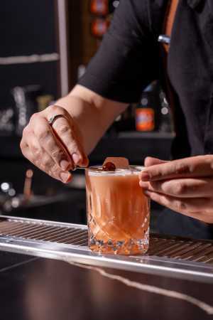 The Berczy Tavern | A whisky sour cocktail at The Berczy Tavern The Berczy Tavern | A whisky sour cocktail at The Berczy Tavern