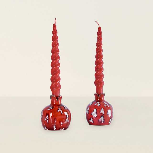 Delicious Christmas gift ideas | Pomegranate Candle Holder