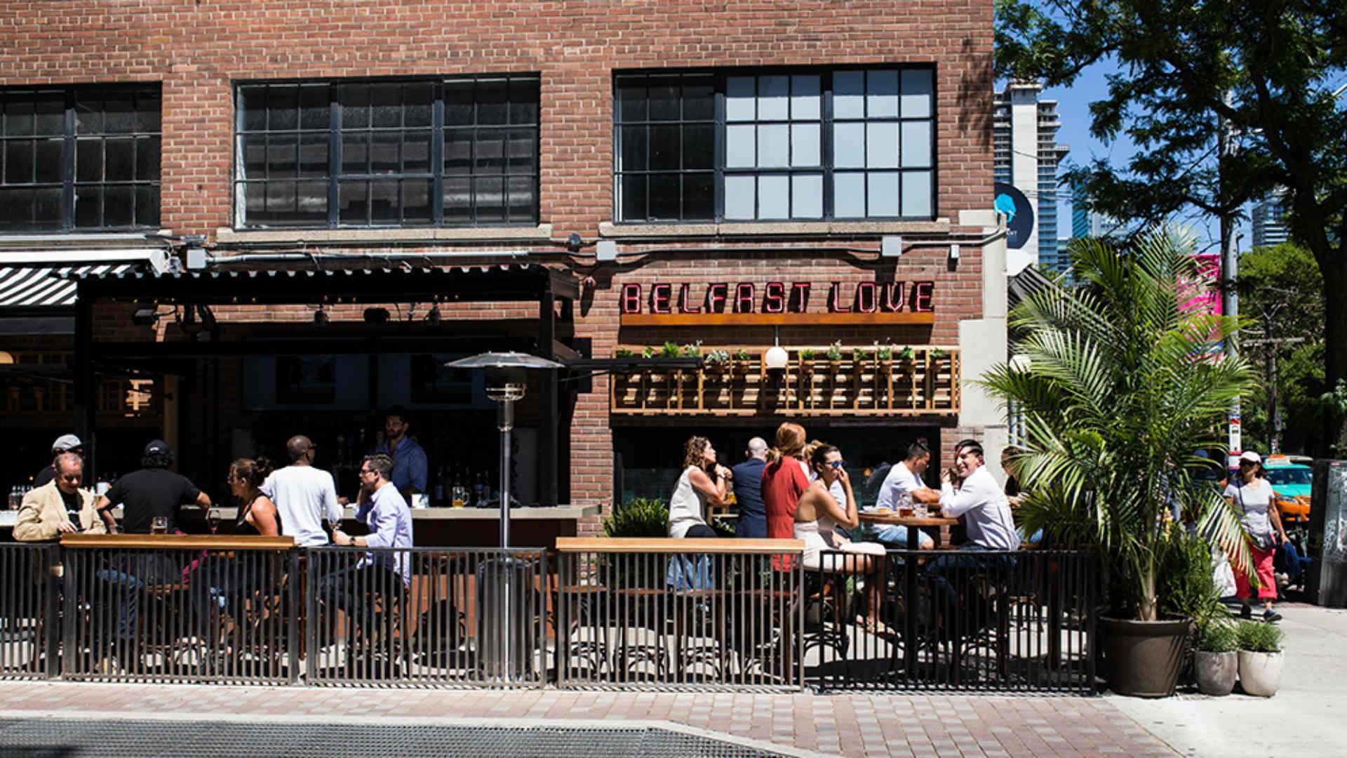 The best patios in Toronto: Belfast Love The best patios in Toronto: Belfast Love