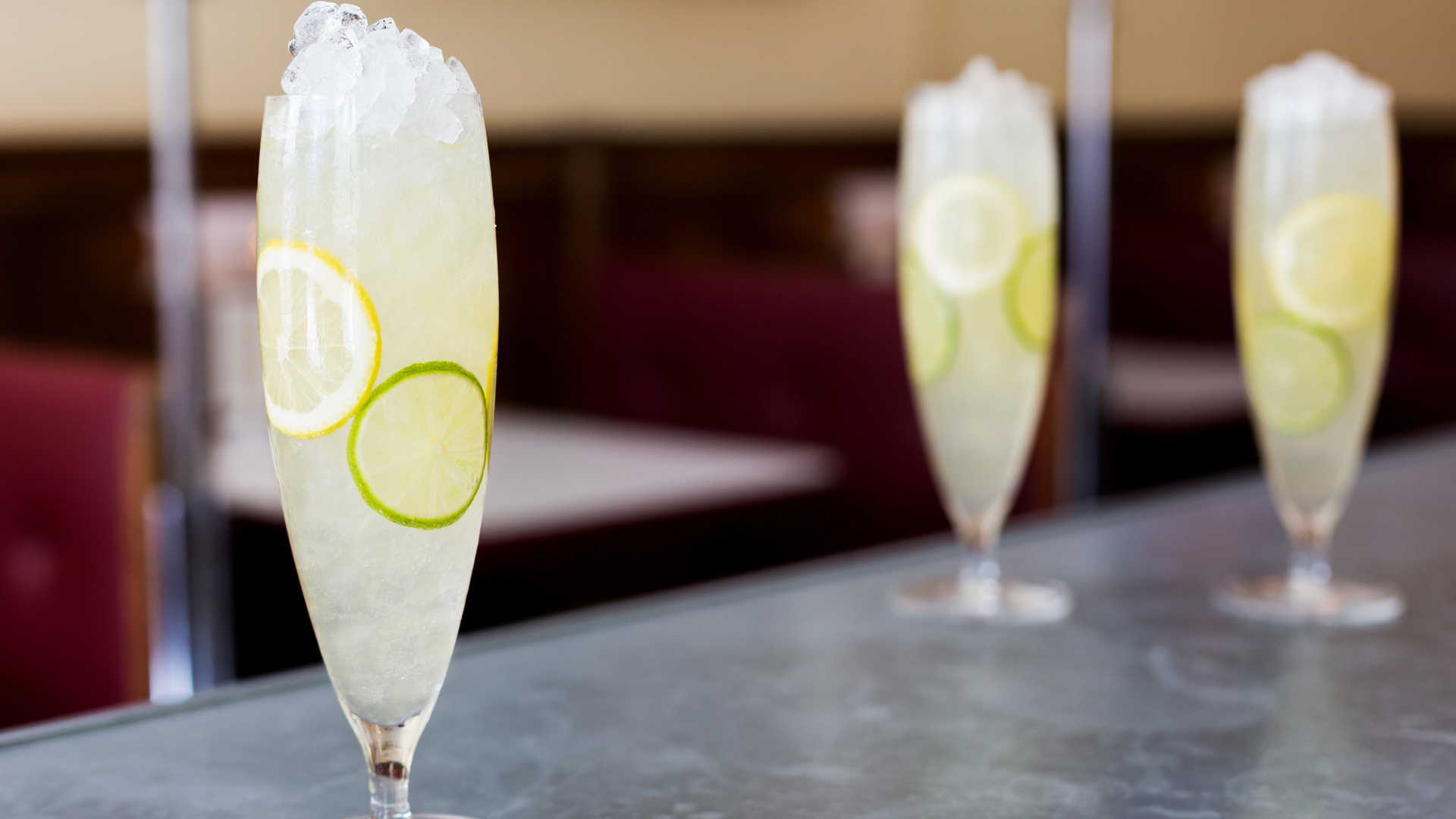 A simple citrus and sparkling wine cocktail recipe. A simple citrus and sparkling wine cocktail recipe.