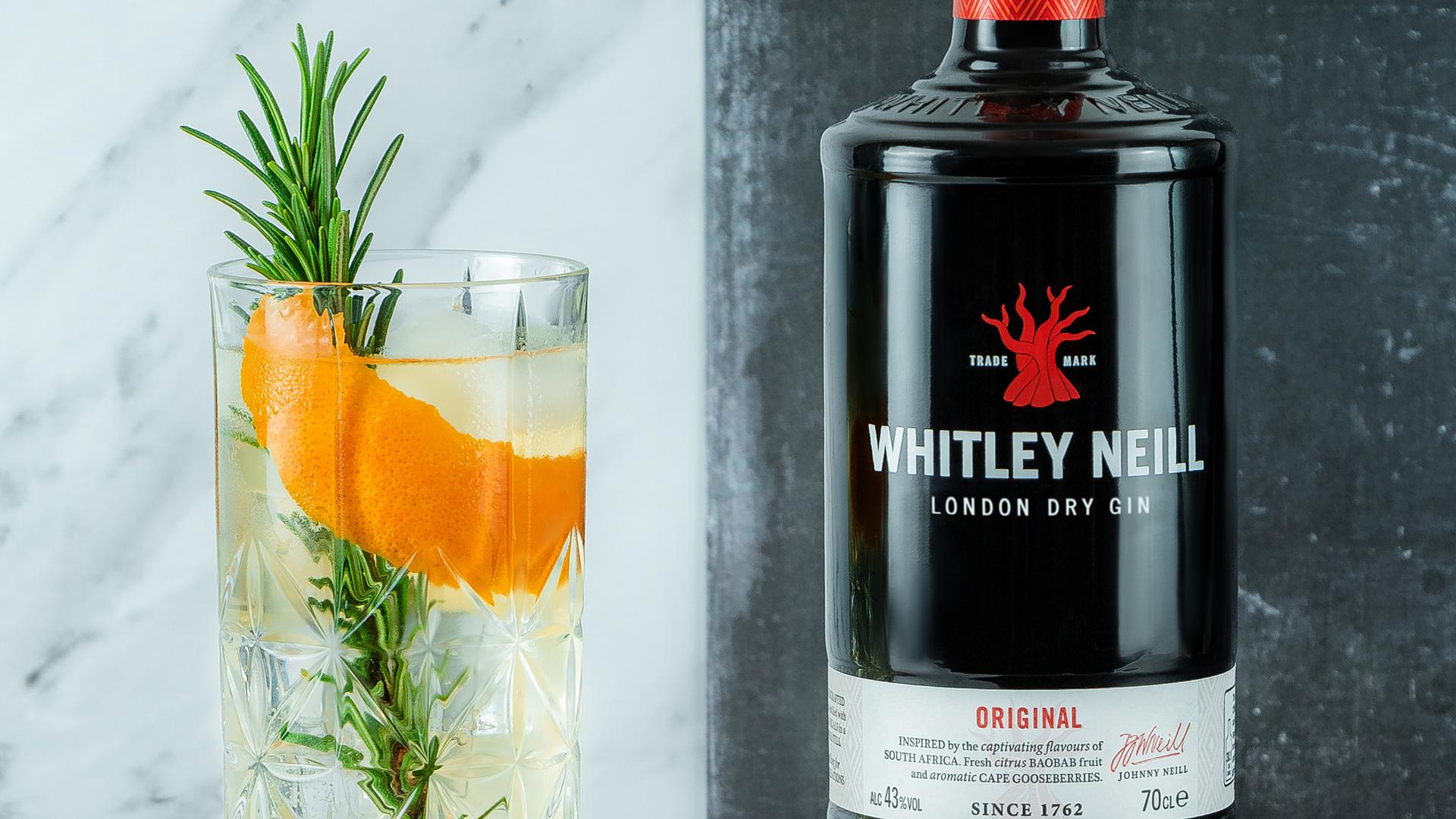 Whitley Neill's range of gins with cocktail recipes to match Recipes