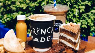 French Made Delivery Review | coffee and cake