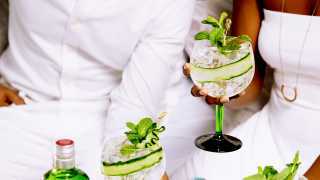 Gin cocktails and their recipes | Cucumber and mint G&T cocktail recipe