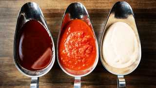 Easy sauce recipes | Hot honey sauce, tomato sauce and ranch dressing