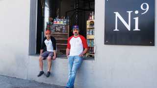 Nickel 9 Distillery | Chris Jacks of Nickel 9 Distillery standing outside