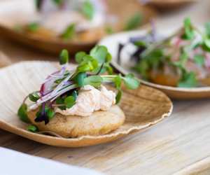 An amuse bouche at Feast On the Farm