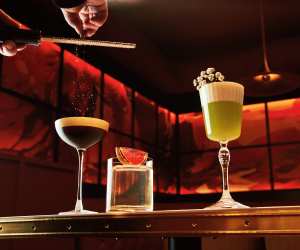 Three cocktails at No Vacancy on Ossington