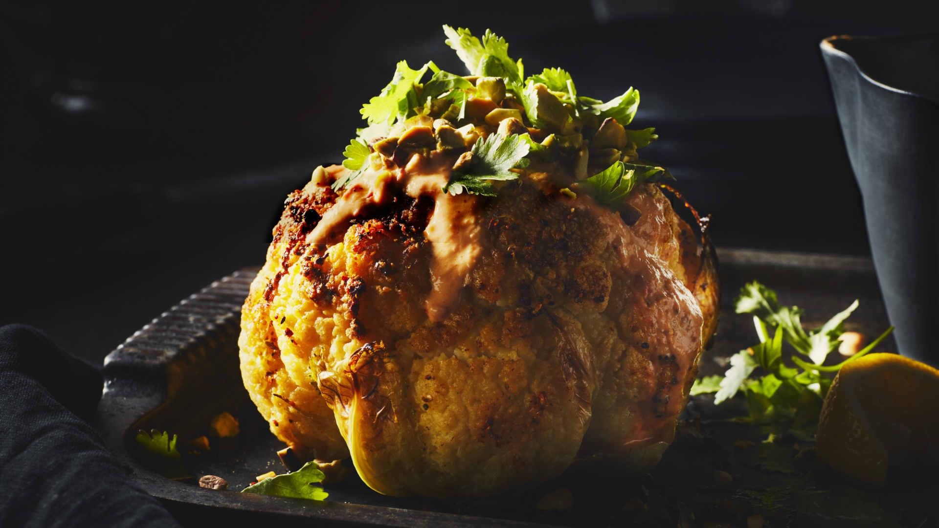 Make This Ras el hanout whole roasted cauliflower by PC Black Label