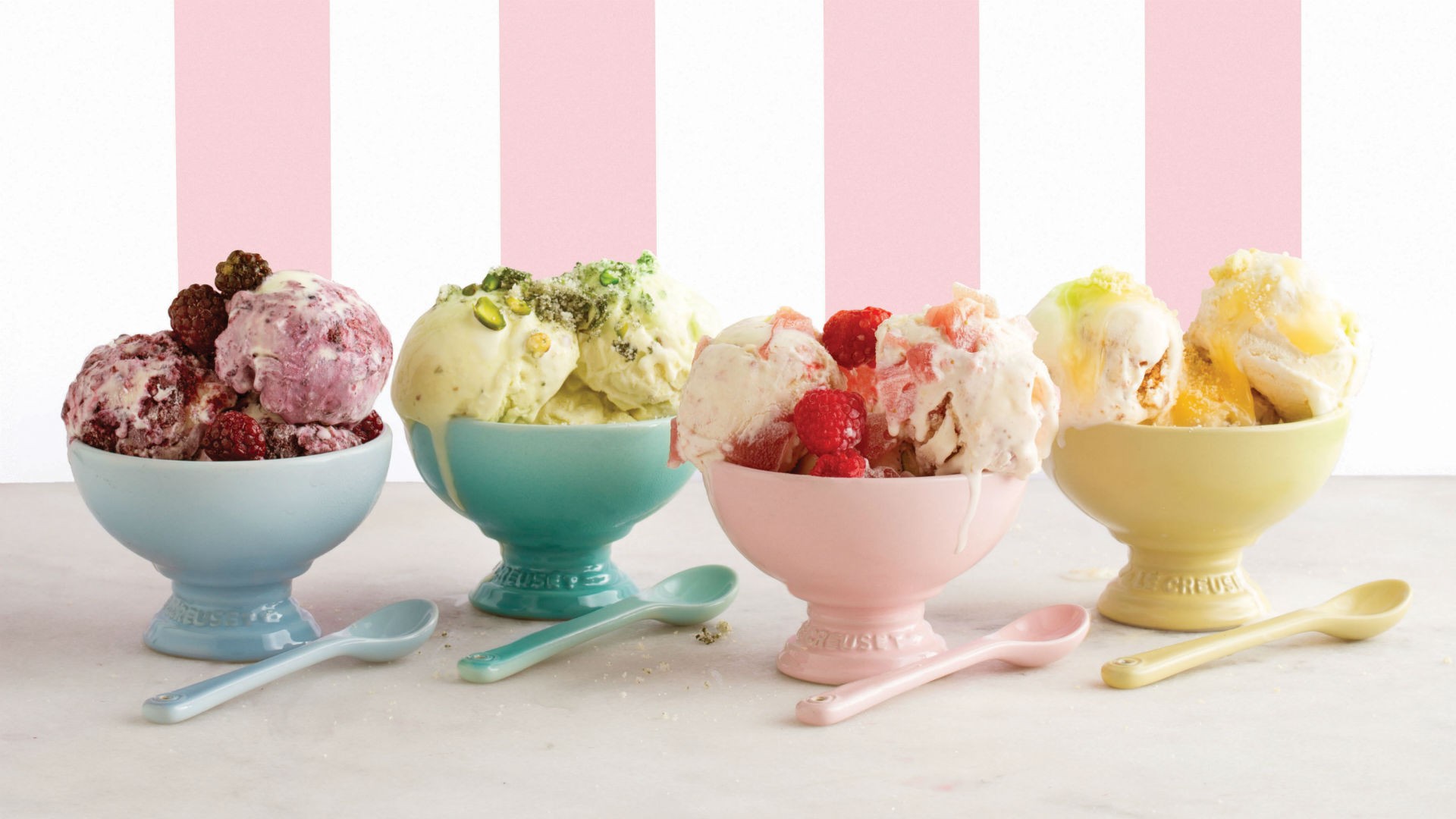 Weapons of Choice Le Creuset Sorbet Collection Ice Cream Bowls