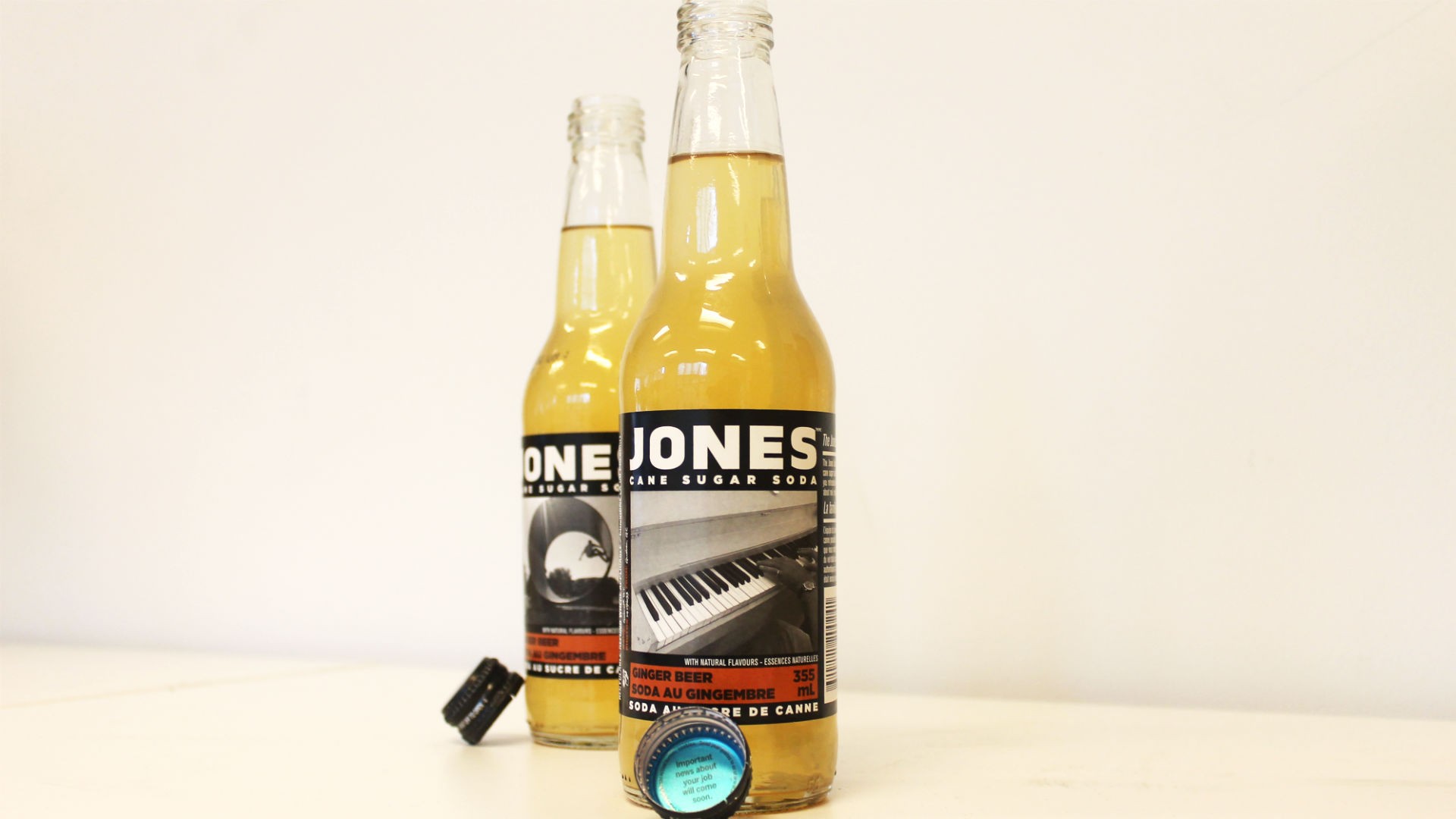 Drink review Jones Soda Co. Ginger Beer Foodism TO