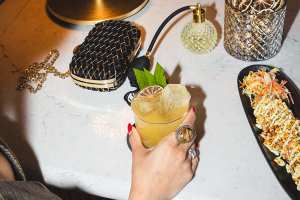 Toronto's best new restaurants for summer | Signature cocktail at Hotel X's Valerie