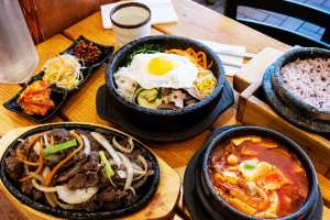 Korean restaurants Toronto | Bibimbap and other dishes at Buk Chang Dong Soon Tofu
