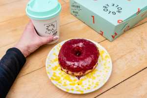 Best doughnuts in Toronto | A glazed doughnut at Glory Hole Doughnuts