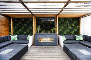 Best patios in Toronto | Cabanas on the patio at Kasa Moto