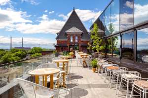 Best patios in Toronto | The Rooftop at The Broadview Hotel