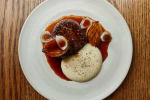 Best patios in Toronto | A beef dish at Lapinou