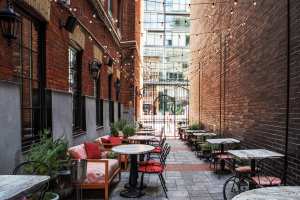 Best patios in Toronto | Lapinou's laneway patio