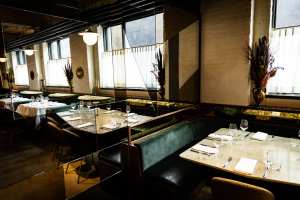 Best new Toronto restaurants | A cozy booth at Ristorante Sociale