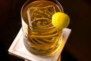 Best cocktail bars in Toronto | A yellow cocktail at Clockwork
