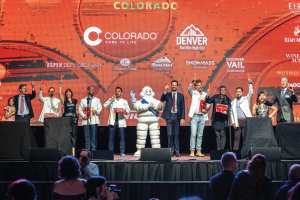 The Michelin Guide ceremony in Denver, Colorado