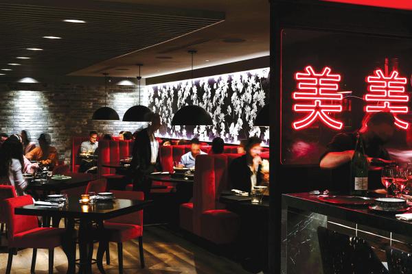 Best restaurants in Toronto | Inside the neon-lit dining room at MIMI Chinese