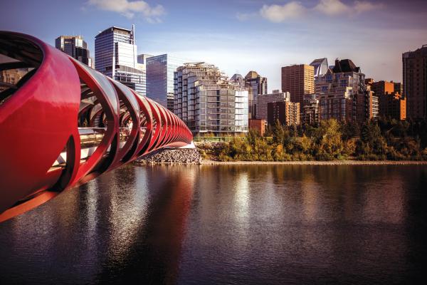 The history of the caesar cocktail | The Peace Bridge in Calgary