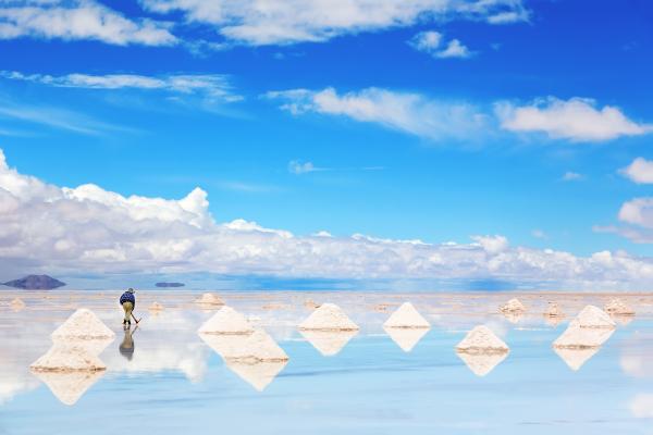 Is salt bad for you? | Harvesting salt from lake Salar de Uyuni, Bolivia