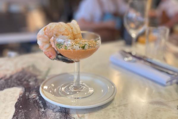 Best restaurants Toronto | Shrimp cocktail at The Rosebud