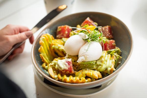 Best new Toronto restaurants | Tuna crudo at OEB Breakfast Co. near King and Yonge