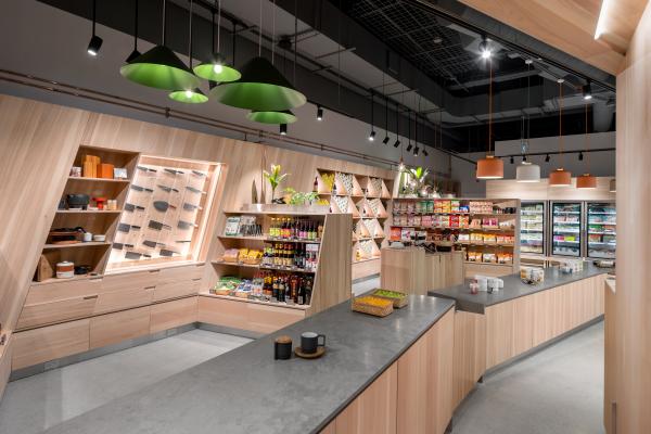 Inside Maeli Market Taiwanese grocery with delivery and takeout in Toronto
