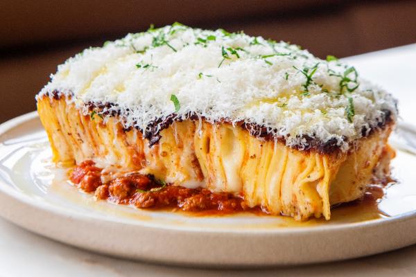 Romantic restaurants in Toronto | The 100-layer lasagna at La Palma
