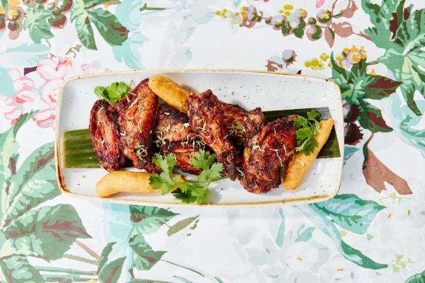 Romantic restaurants in Toronto | Jerk chicken wings at Chubby's Jamaican Kitchen