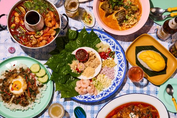Best Thai restaurants in Toronto | A spread of dishes at Pai