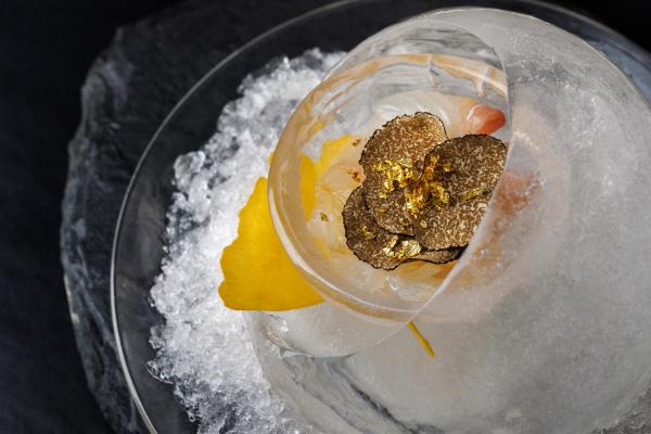 Sushi Yugen omakase in Toronto | White fish truffle