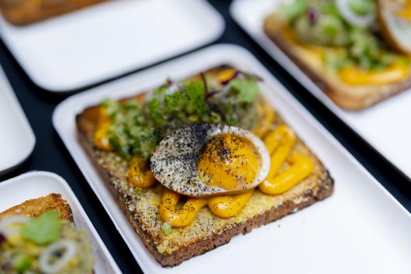 Taste of Place Summit | A toast and egg dish