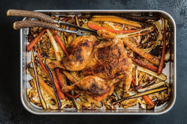 Canadian recipes from the Prairies | Twyla Campbell's Spatchcocked Paprika Chicken
