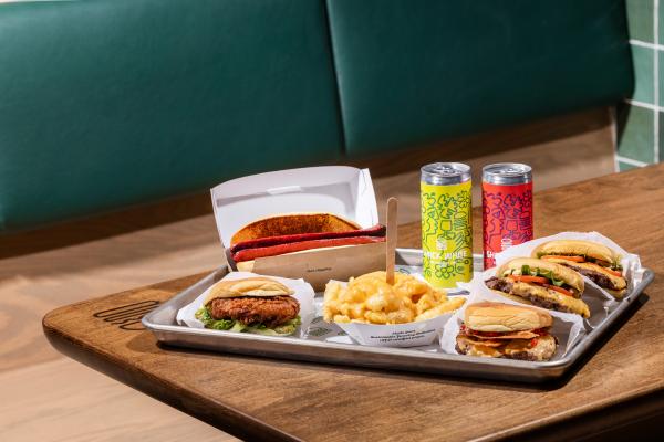 Shake Shack Toronto | Burgers fries and canned drinks at Shake Shack Toronto