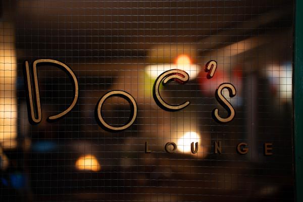 Toronto bottle shops and alcohol stores | The sign outside Doc’s Green Door Lounge