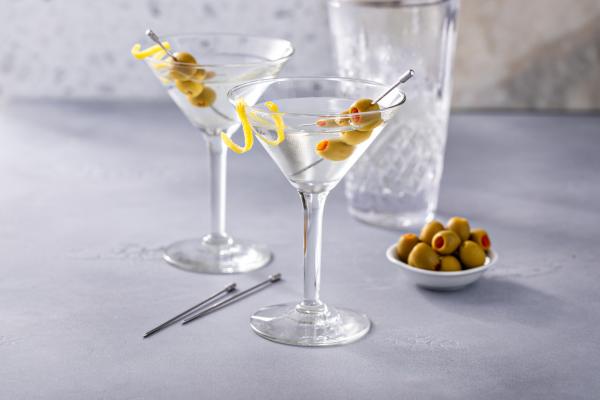 Dirty martinis with a twist