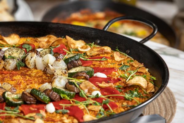 Win Oasis Brunch at Toronto Beach Club | Paella at Toronto Beach Club